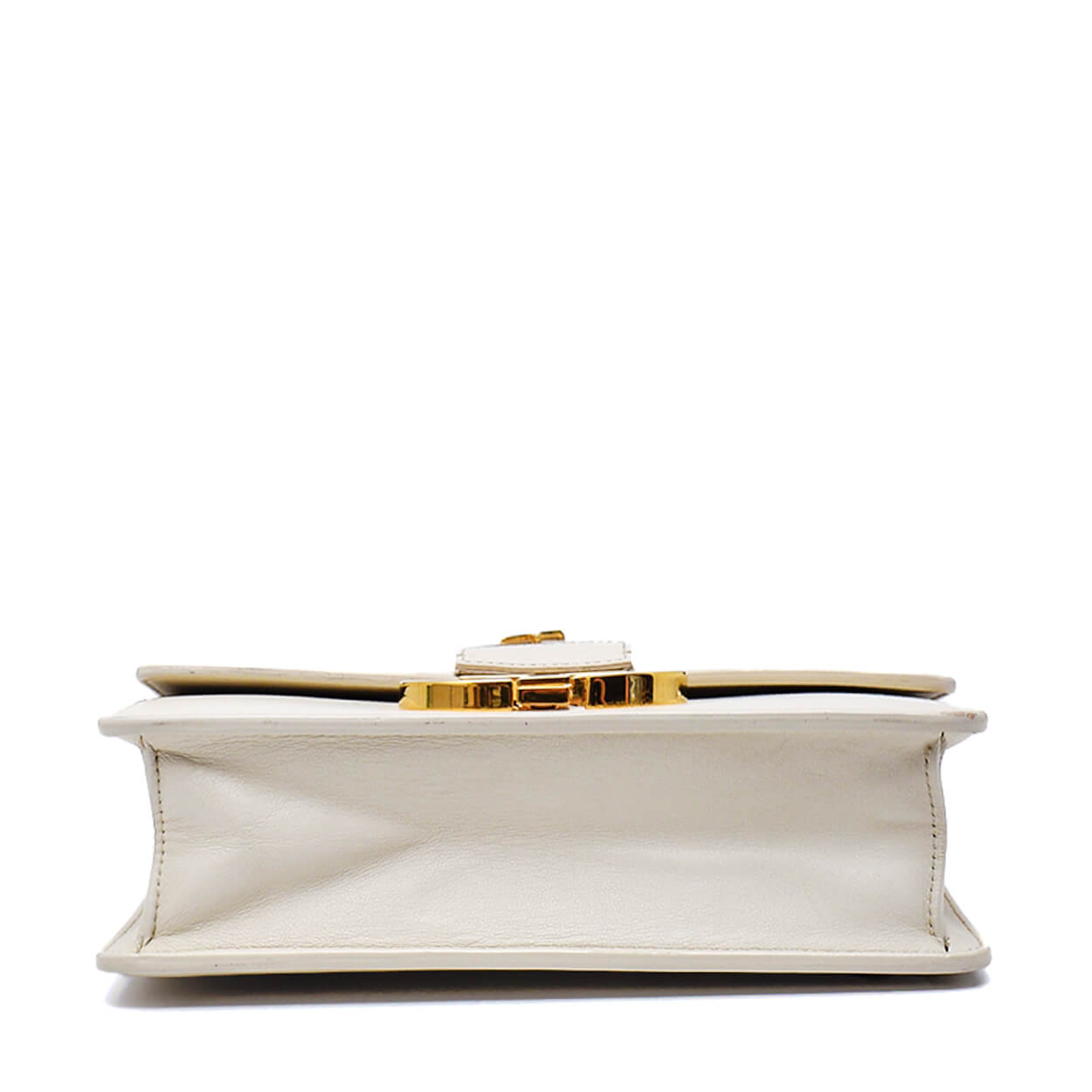 Christian Dior - Ivory Calfskin Medium 30 Montaigne Flap Bag 